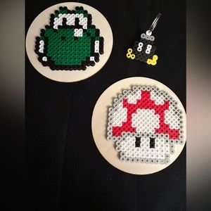 Mario Character Drink Coasters